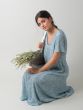 Kleid INDI & COLD Vestido Midi Flor Mini Estampada Agua