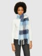 Schal KNOWLEDGE COTTON APPAREL Blue Check