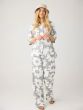 Bluse KNOWLEDGE COTTON APPAREL Leinen Grey