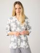 Bluse KNOWLEDGE COTTON APPAREL Leinen Grey