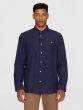 Hemd KNOWLEDGE COTTON APPAREL Custom Fit Linen Shirt