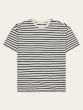 Shirt KNOWLEDGE COTTON APPAREL Loose Striped T-Shirt