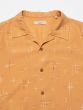 Hemd NUDIE JEANS Arvid 50s Hawaii Shirt Ochre