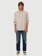 Hemd NUDIE JEANS Vincent Cream