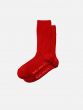 Socken NUDIE JEANS Women Cotton Ribbed Socks Reds