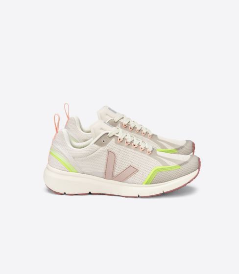 Sneaker VEJA CONDOR 2 Alveomesh Natural Parme Jaune Fluo