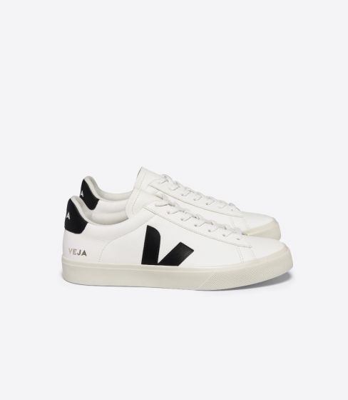 Sneaker VEJA Campo Chromefree Leather White Black Men