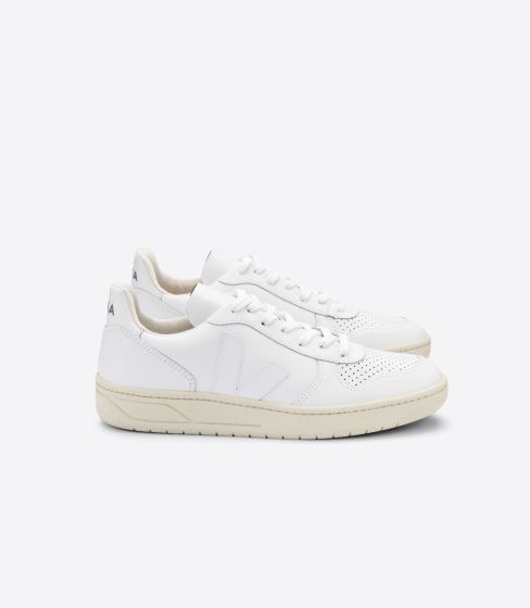 Sneaker VEJA V-10 Leather Men Extra White